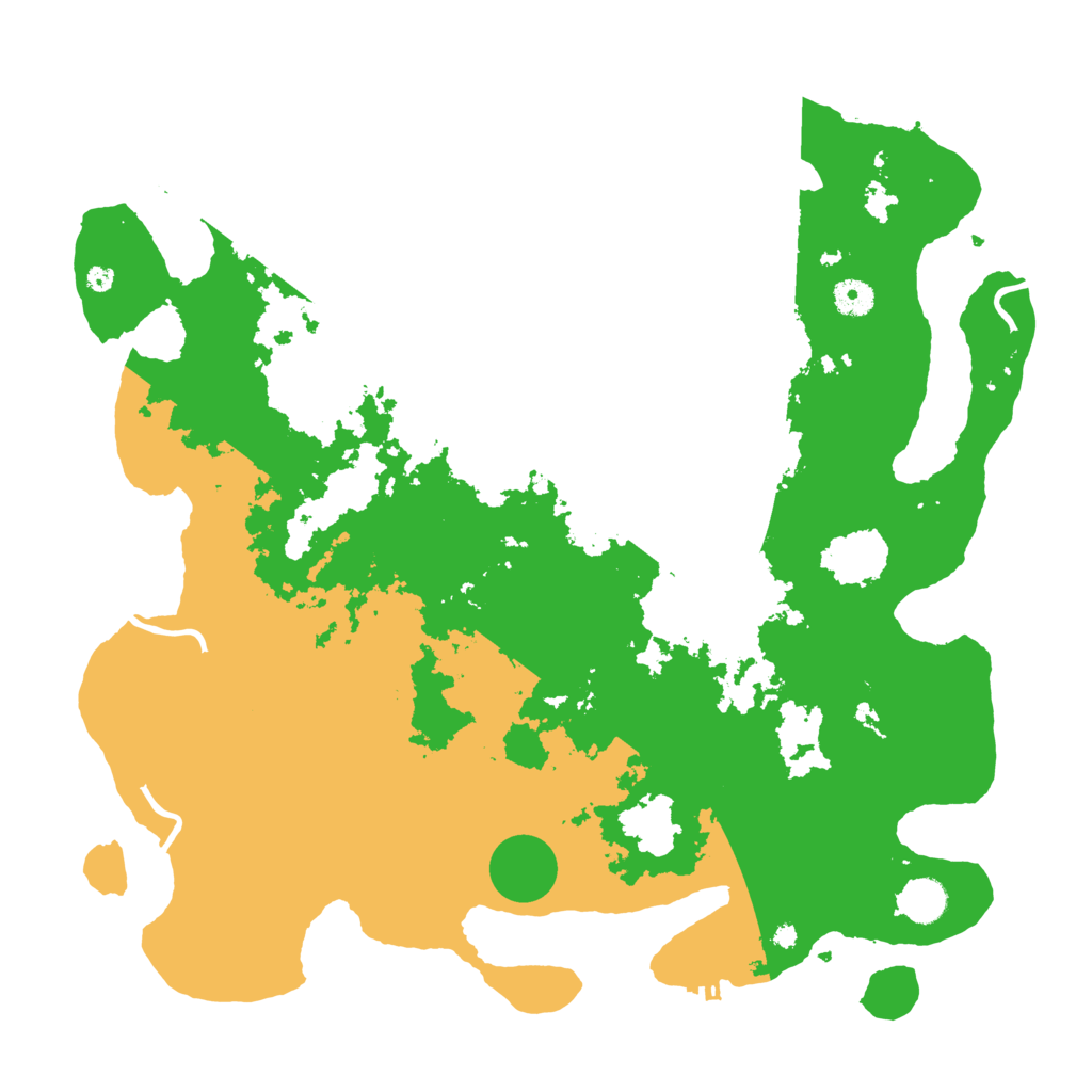 Biome Rust Map: Procedural Map, Size: 4250, Seed: 615122