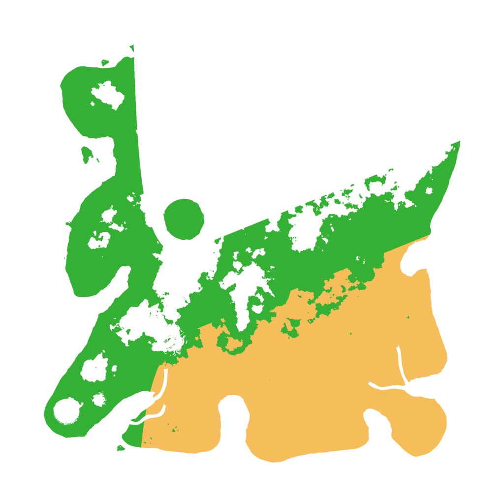 Biome Rust Map: Procedural Map, Size: 3500, Seed: 1926201866