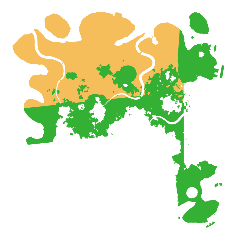 Biome Rust Map: Procedural Map, Size: 3850, Seed: 920787598