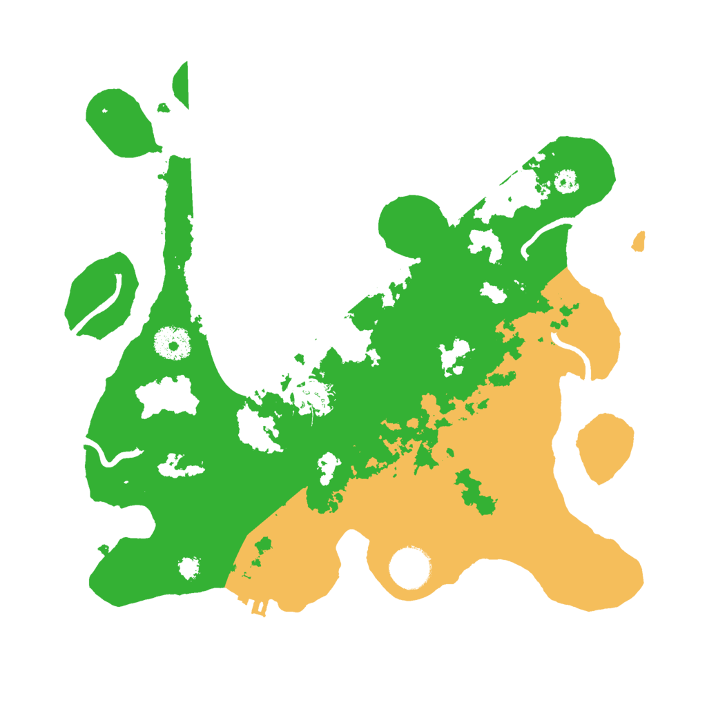 Biome Rust Map: Procedural Map, Size: 3000, Seed: 786009590