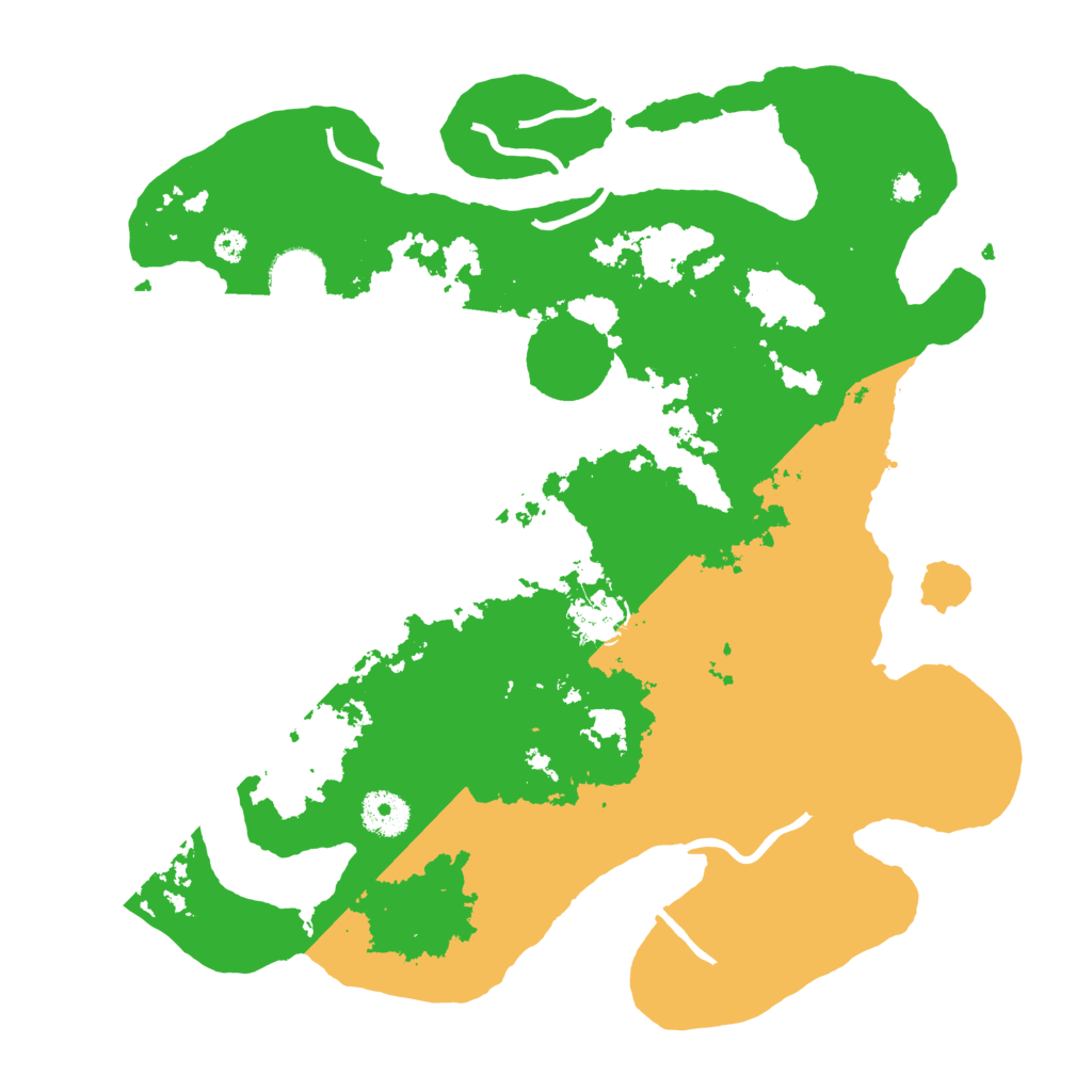 Biome Rust Map: Procedural Map, Size: 3500, Seed: 1099342032