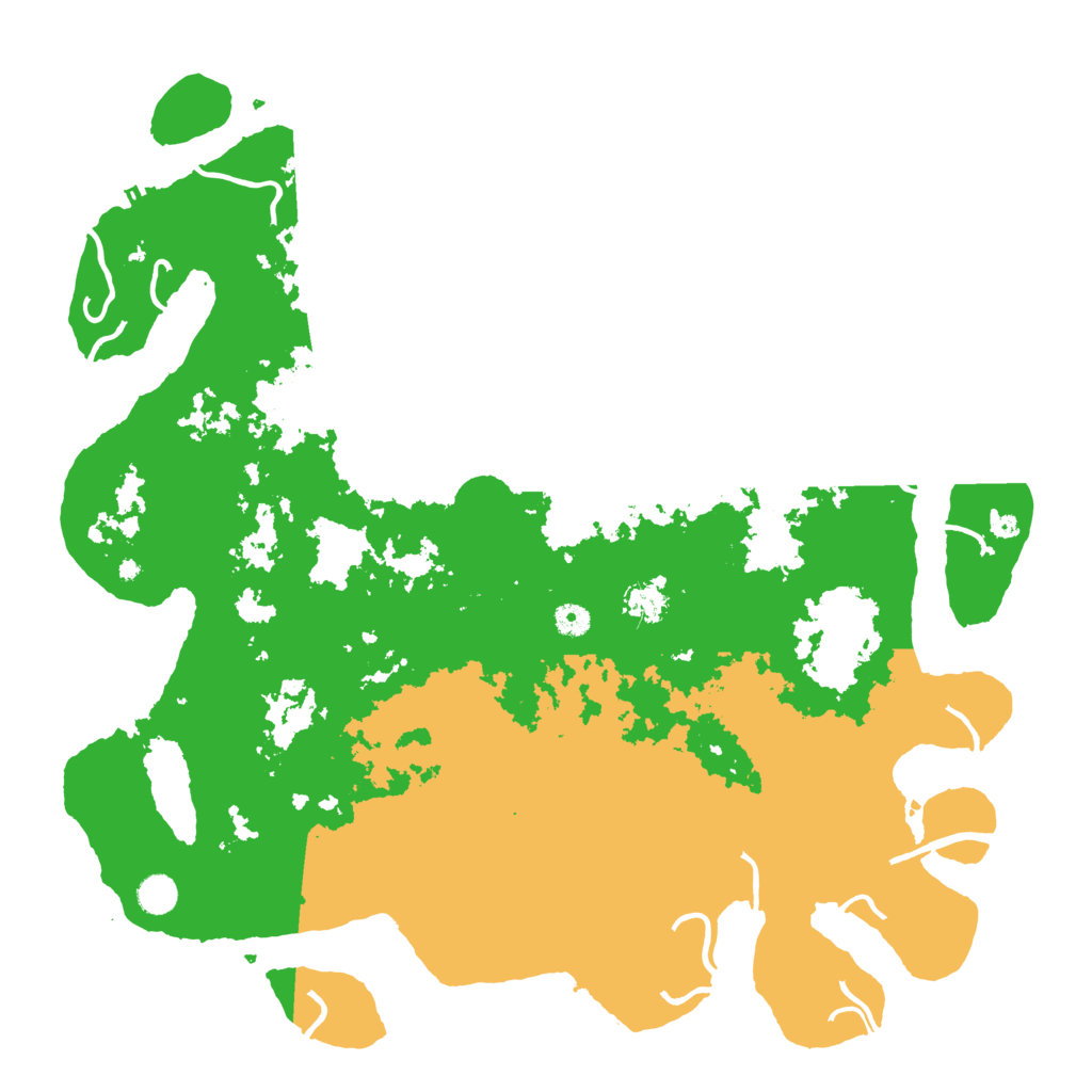 Biome Rust Map: Procedural Map, Size: 4800, Seed: 95402289