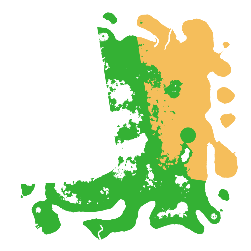 Biome Rust Map: Procedural Map, Size: 4250, Seed: 701671