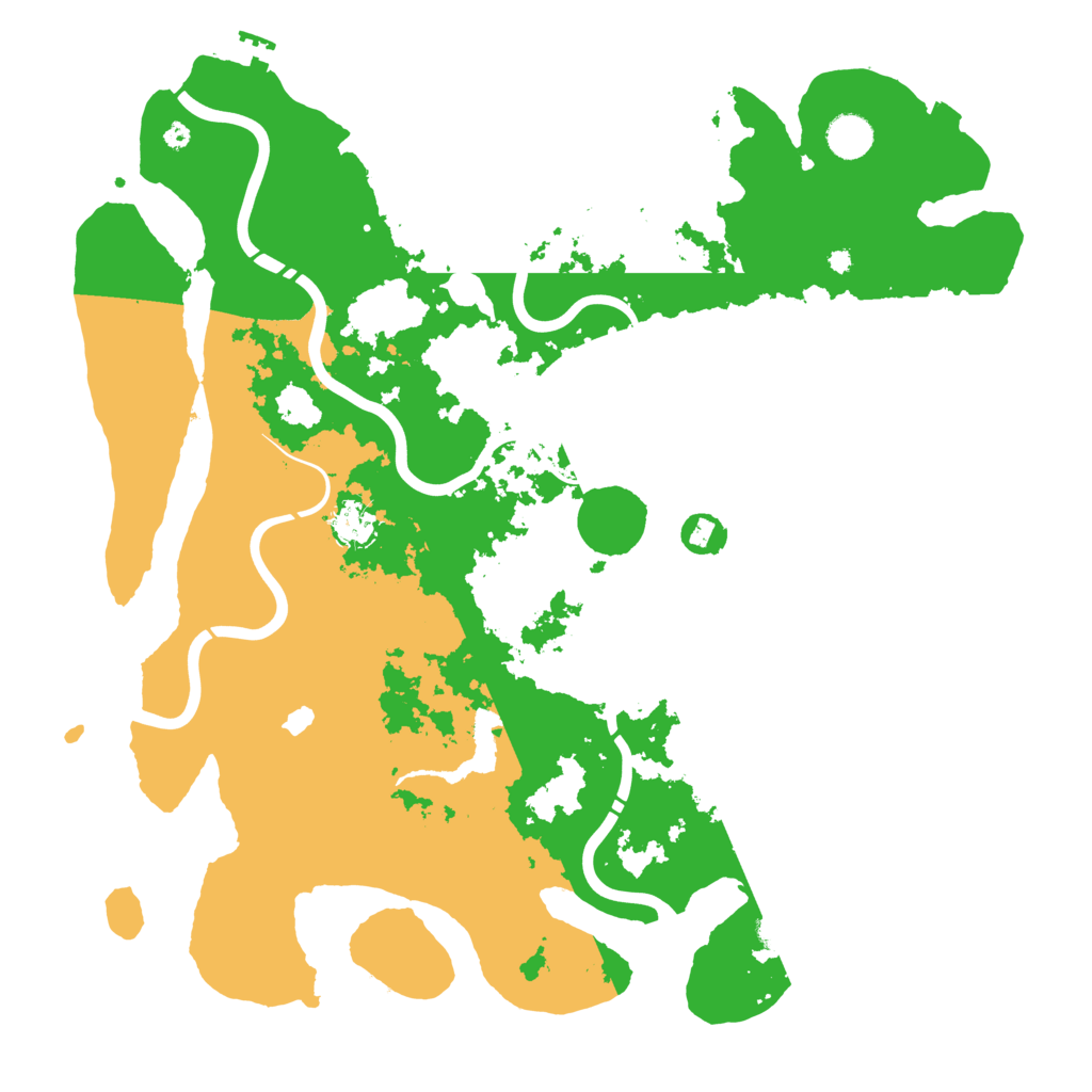 Biome Rust Map: Procedural Map, Size: 4250, Seed: 155629