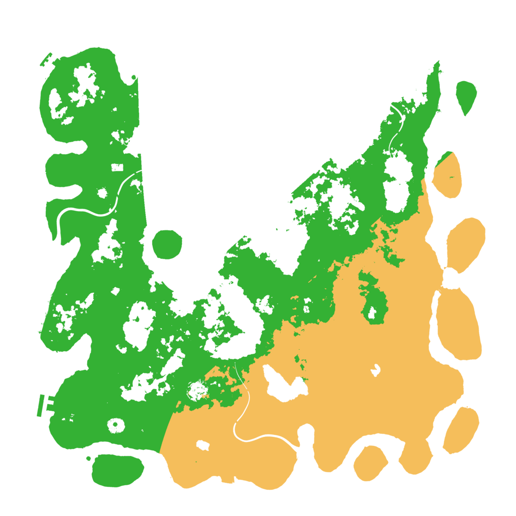 Biome Rust Map: Procedural Map, Size: 4700, Seed: 384763987