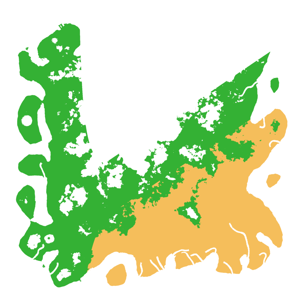 Biome Rust Map: Procedural Map, Size: 5000, Seed: 1787475383