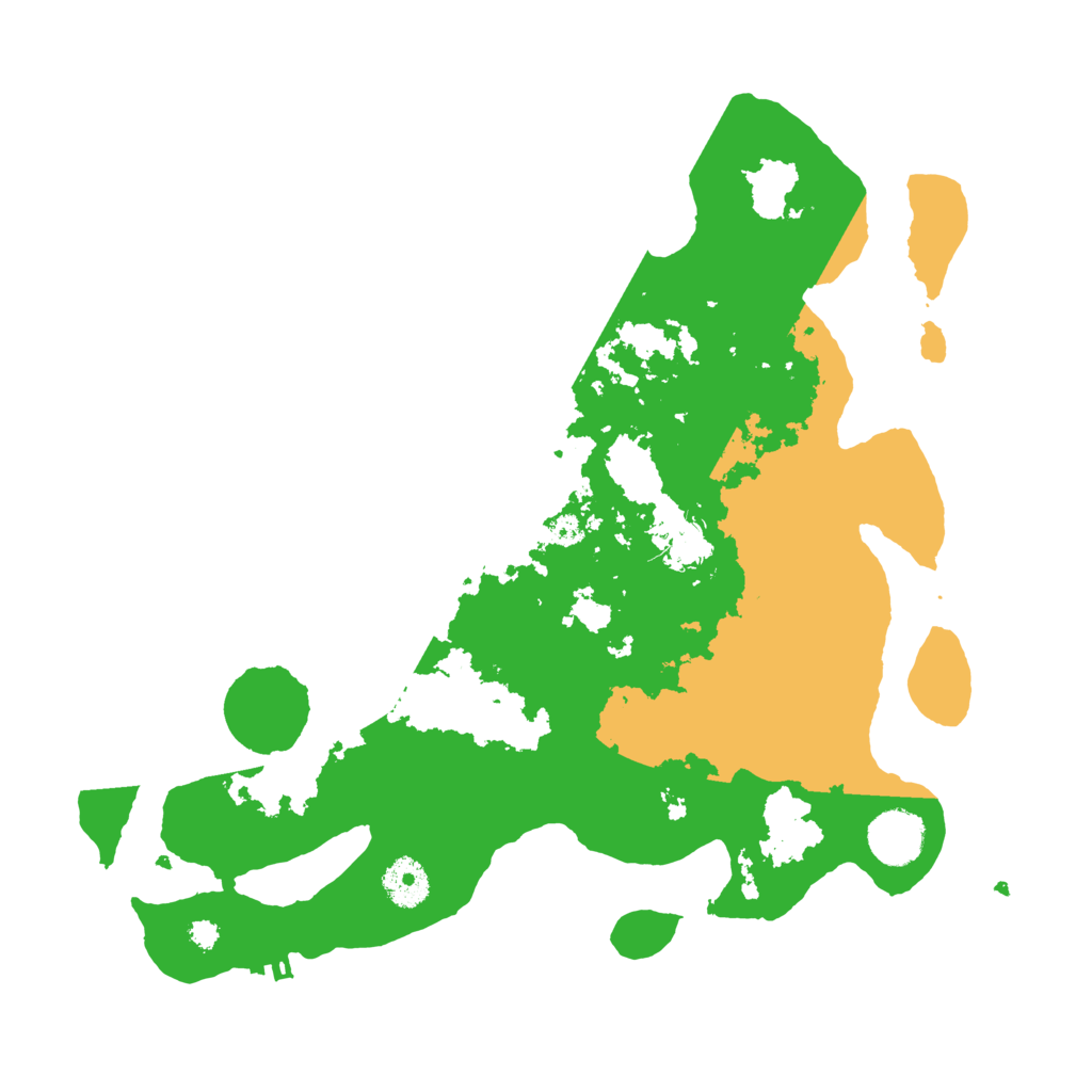 Biome Rust Map: Procedural Map, Size: 3500, Seed: 2133062646