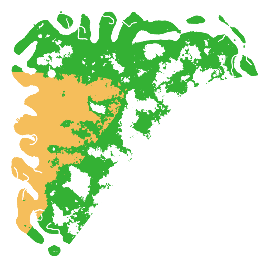 Biome Rust Map: Procedural Map, Size: 6000, Seed: 150000