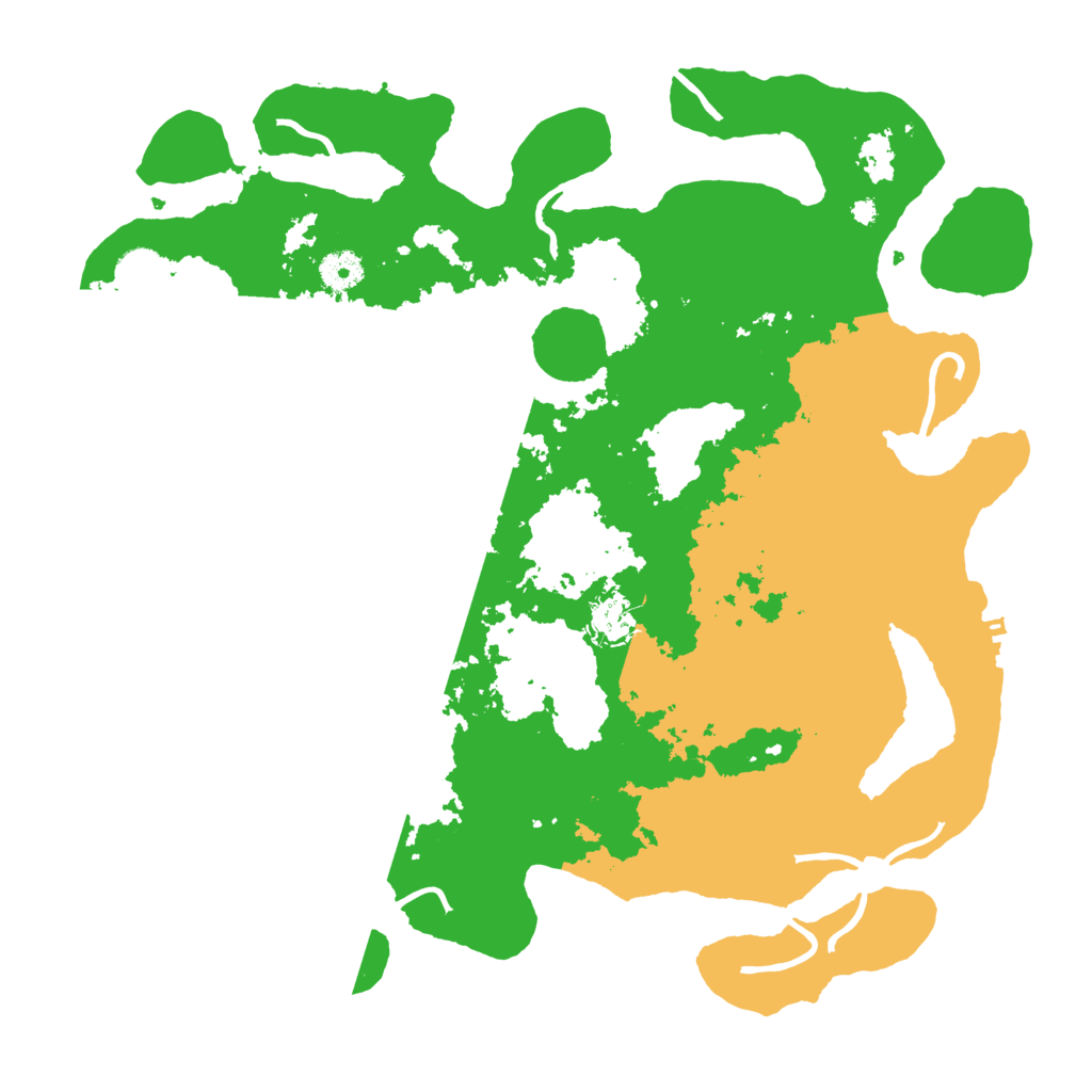 Biome Rust Map: Procedural Map, Size: 4000, Seed: 67374395