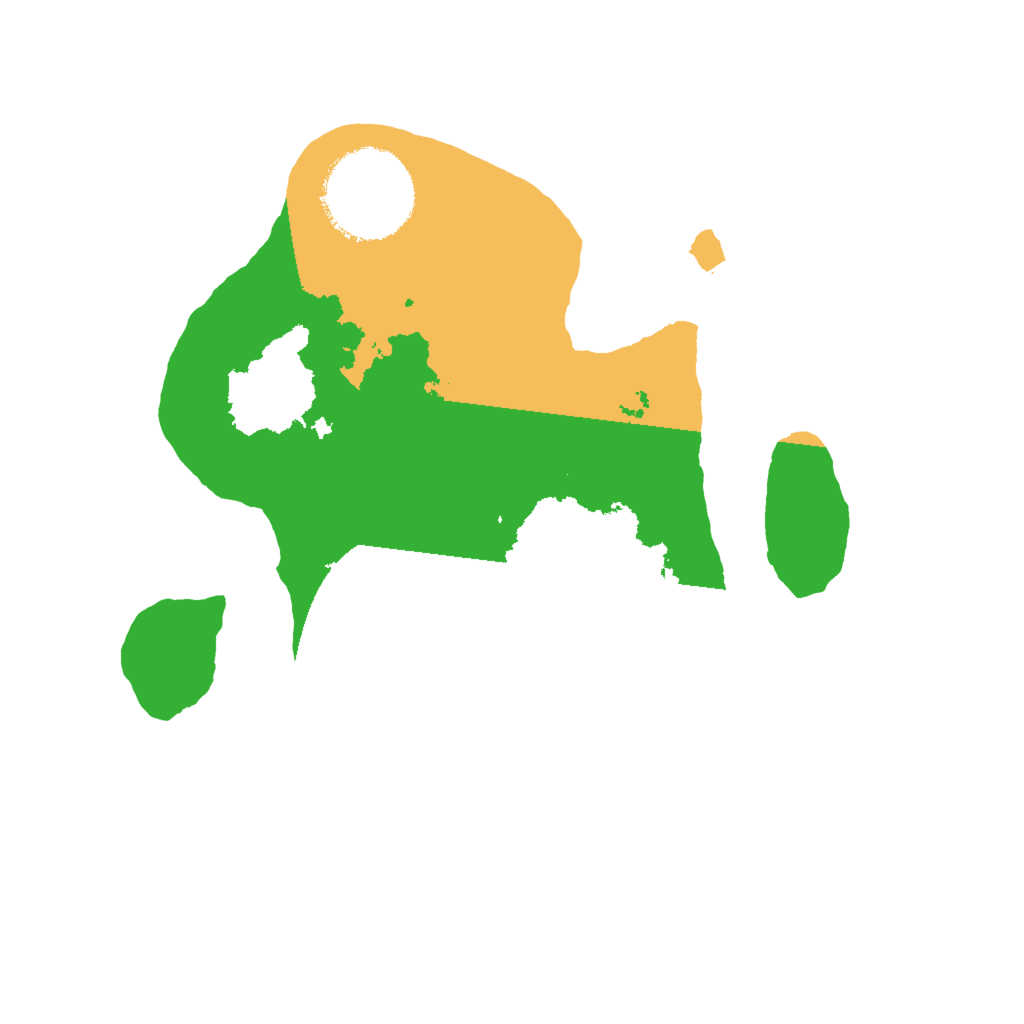 Biome Rust Map: Barren, Size: 2000, Seed: 321