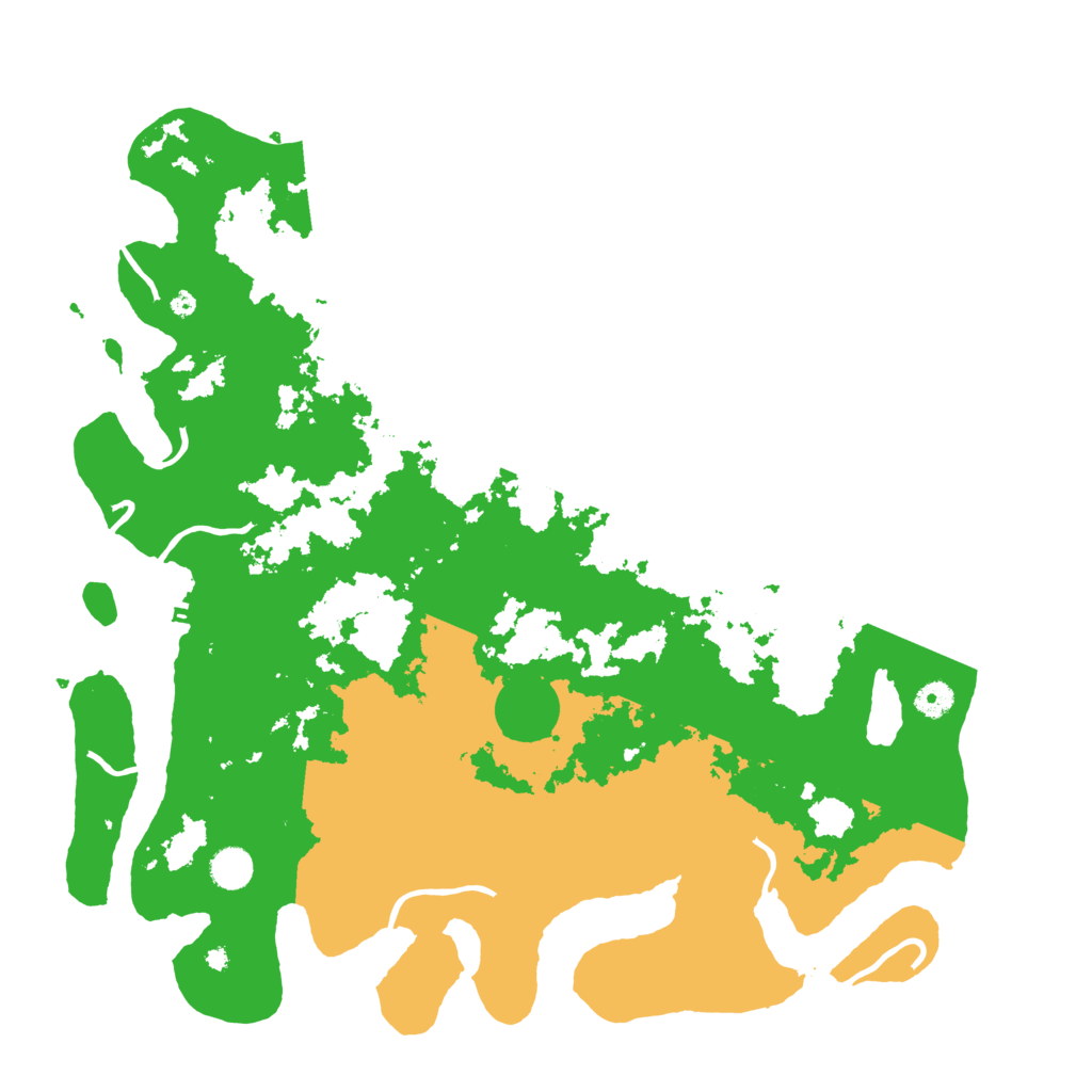 Biome Rust Map: Procedural Map, Size: 4500, Seed: 245072631