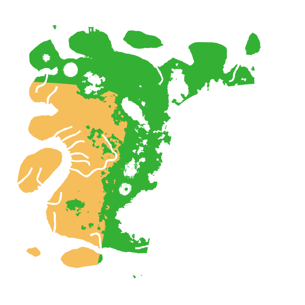 Biome Rust Map: Procedural Map, Size: 3750, Seed: 1558469175