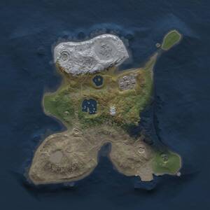 Thumbnail Rust Map: Procedural Map, Size: 2000, Seed: 18, 5 Monuments