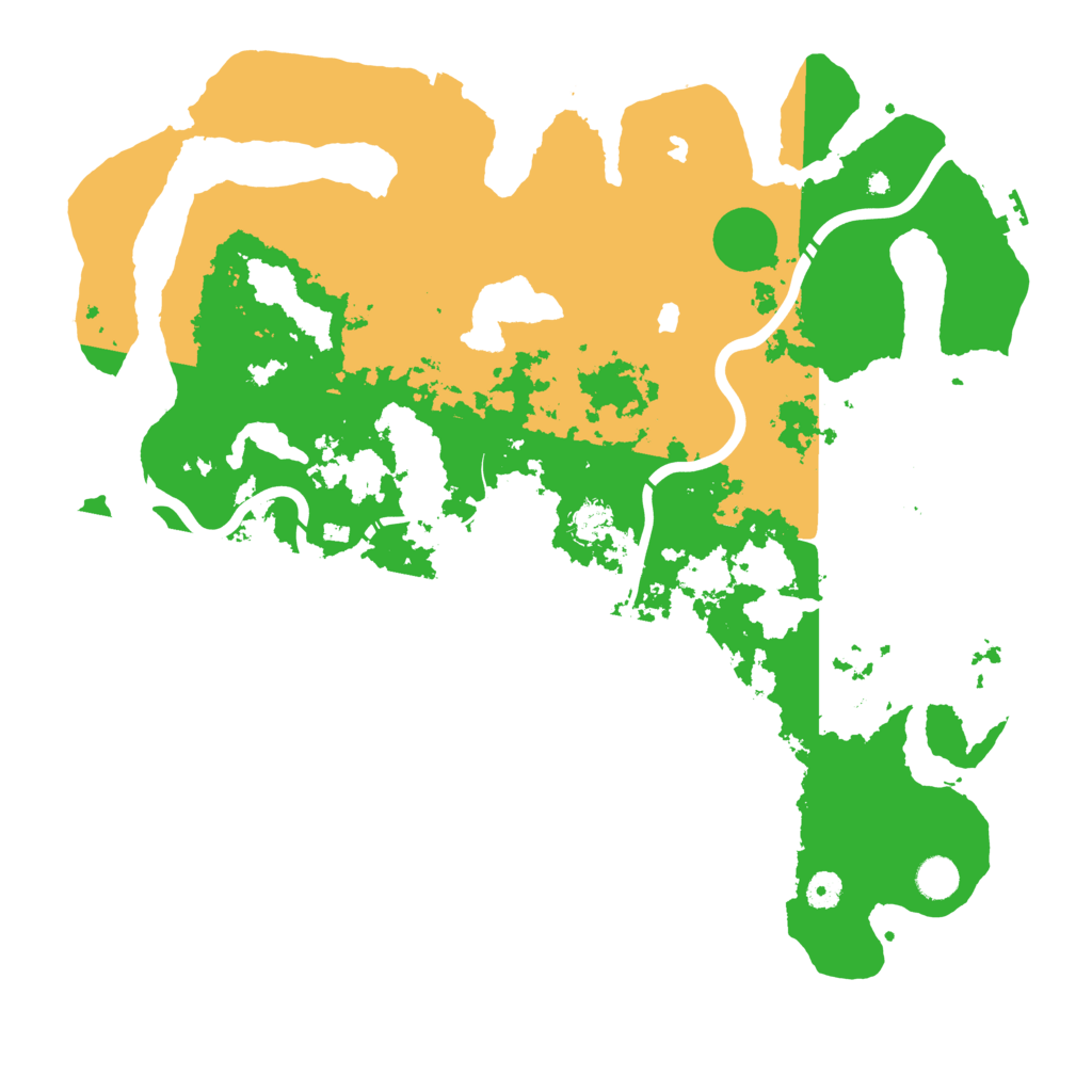 Biome Rust Map: Procedural Map, Size: 4500, Seed: 1654041600
