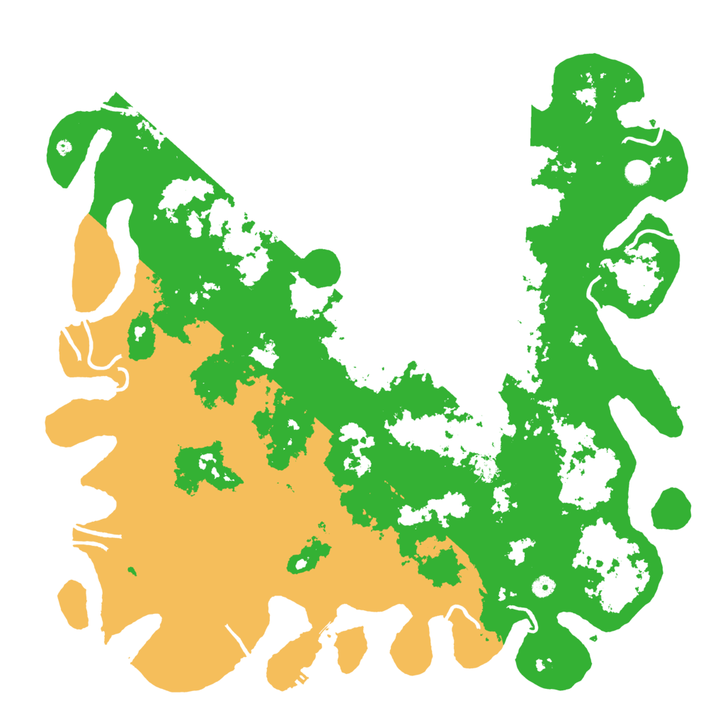 Biome Rust Map: Procedural Map, Size: 5000, Seed: 56500