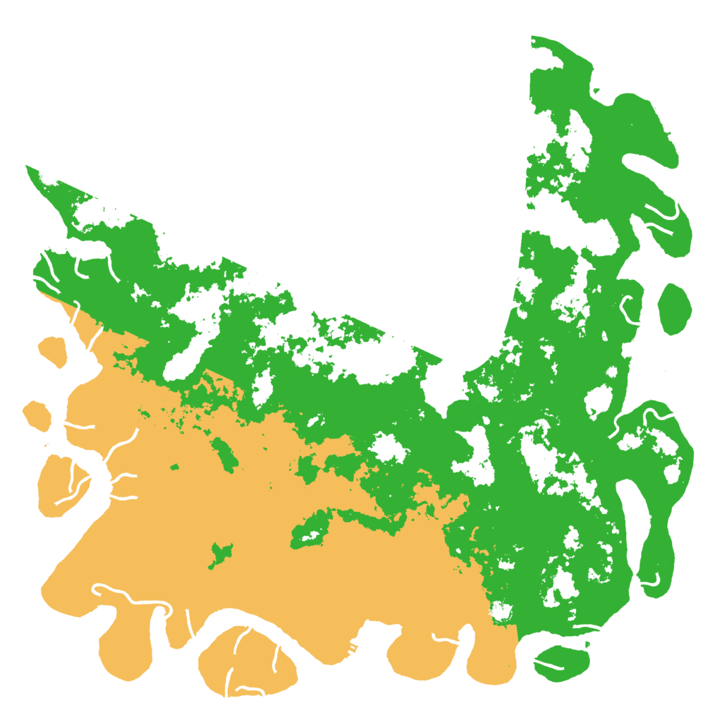 Biome Rust Map: Procedural Map, Size: 6000, Seed: 803971091