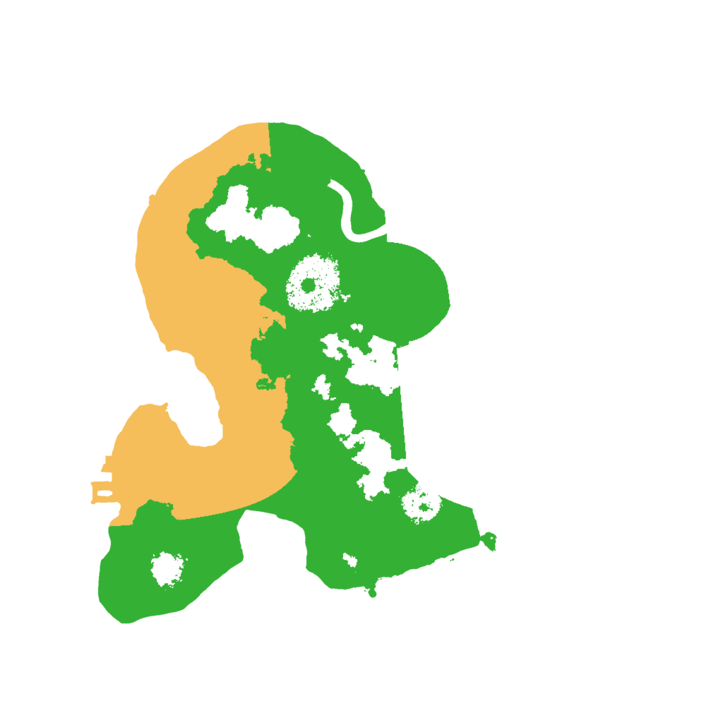 Biome Rust Map: Procedural Map, Size: 2000, Seed: 204792113