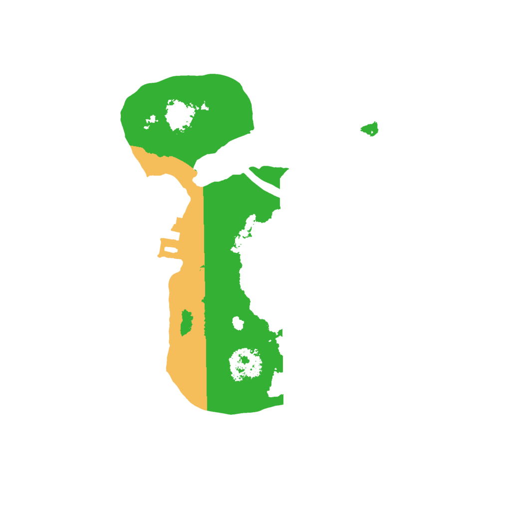 Biome Rust Map: Procedural Map, Size: 1600, Seed: 6938523