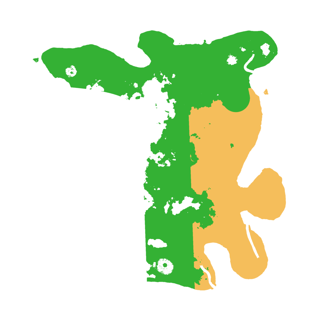 Biome Rust Map: Procedural Map, Size: 3000, Seed: 798623239