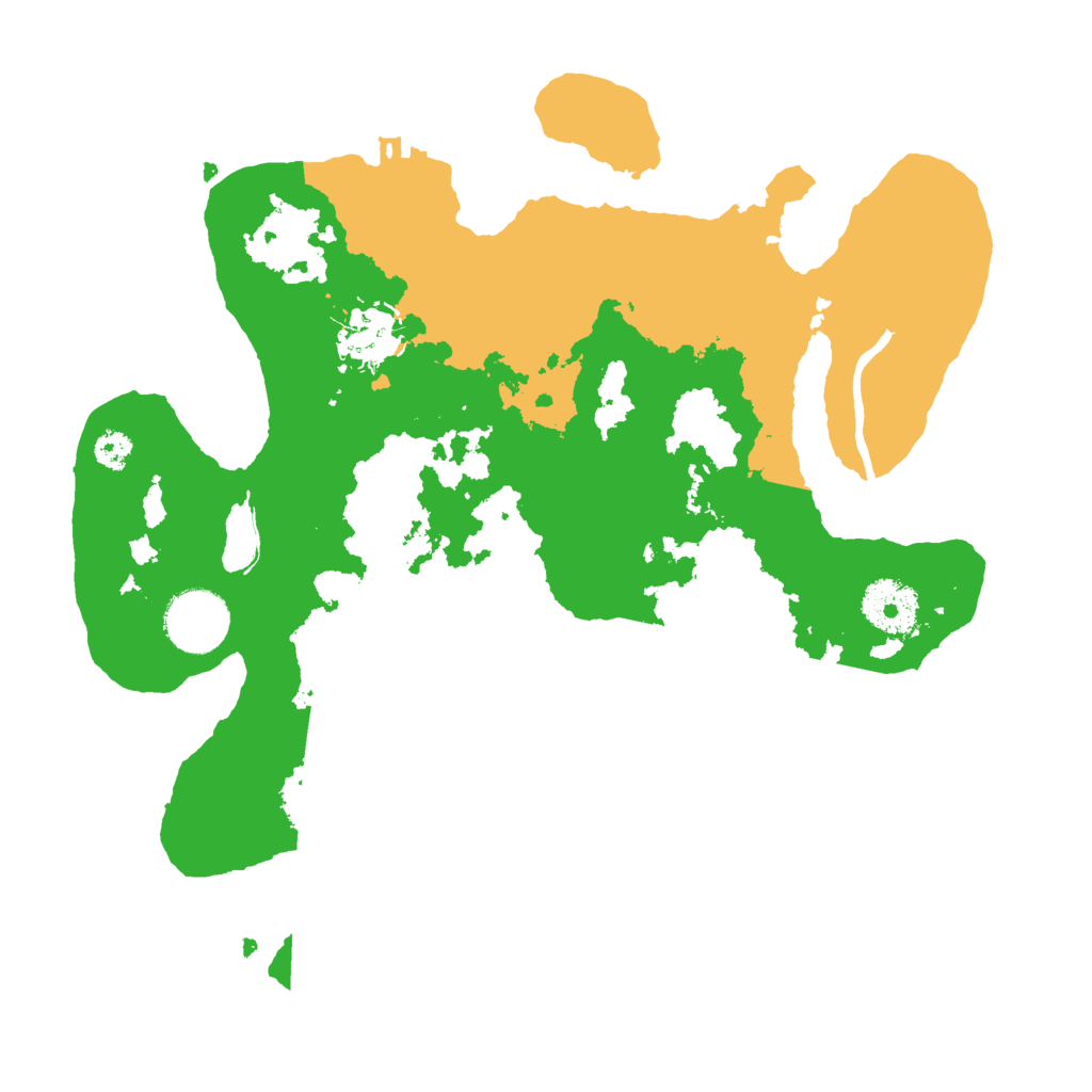 Biome Rust Map: Procedural Map, Size: 3000, Seed: 47862