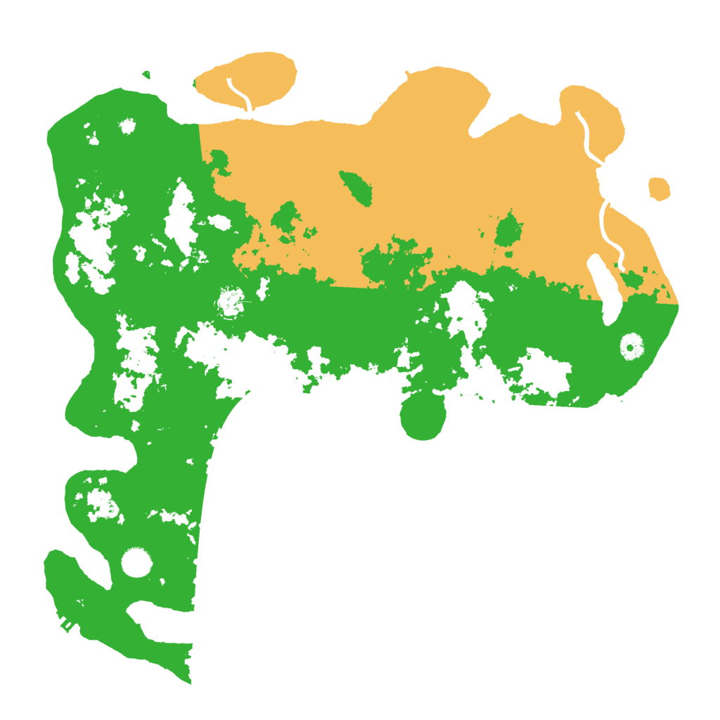 Biome Rust Map: Procedural Map, Size: 4250, Seed: 2038506042