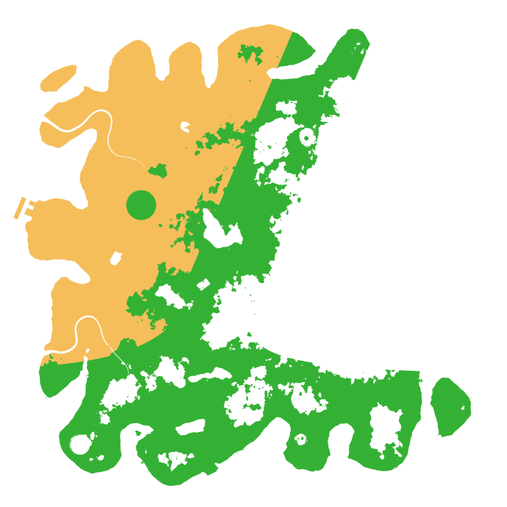 Biome Rust Map: Procedural Map, Size: 4500, Seed: 987187478
