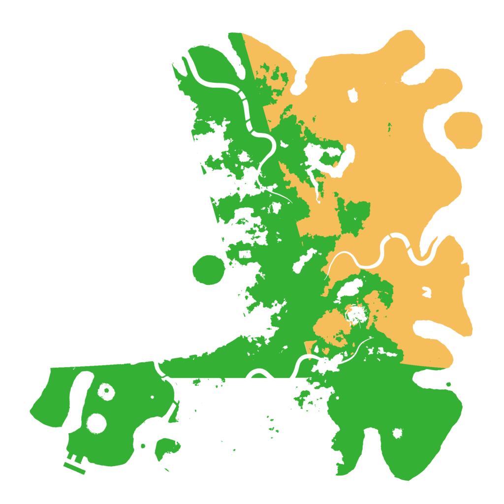 Biome Rust Map: Procedural Map, Size: 4500, Seed: 16062022