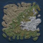 Thumbnail Rust Map: Procedural Map, Size: 5000, Seed: 50009, 18 Monuments