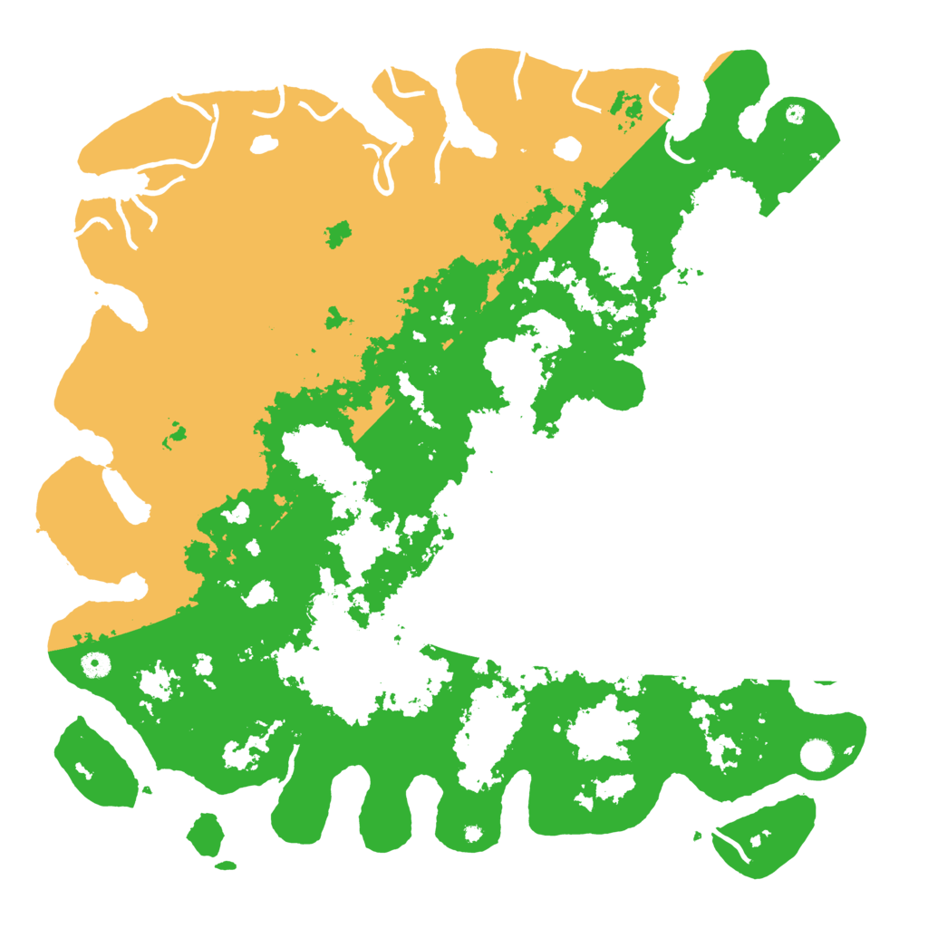 Biome Rust Map: Procedural Map, Size: 5000, Seed: 50009