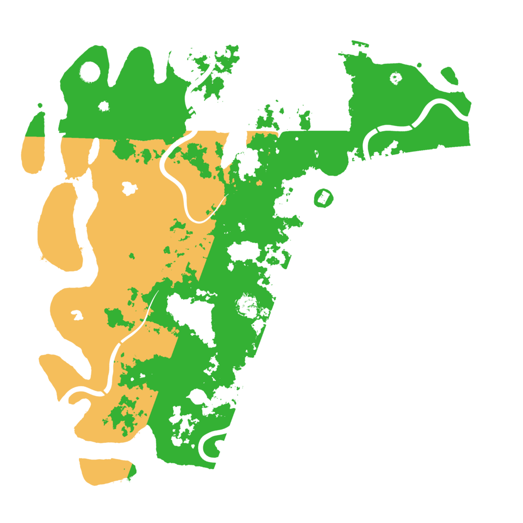 Biome Rust Map: Procedural Map, Size: 4500, Seed: 723625128