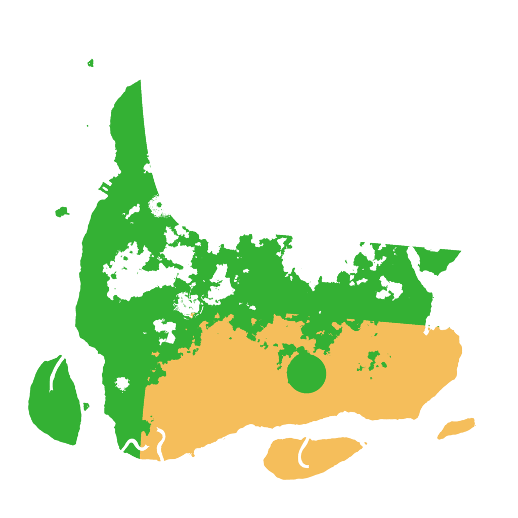 Biome Rust Map: Procedural Map, Size: 3500, Seed: 1793754888