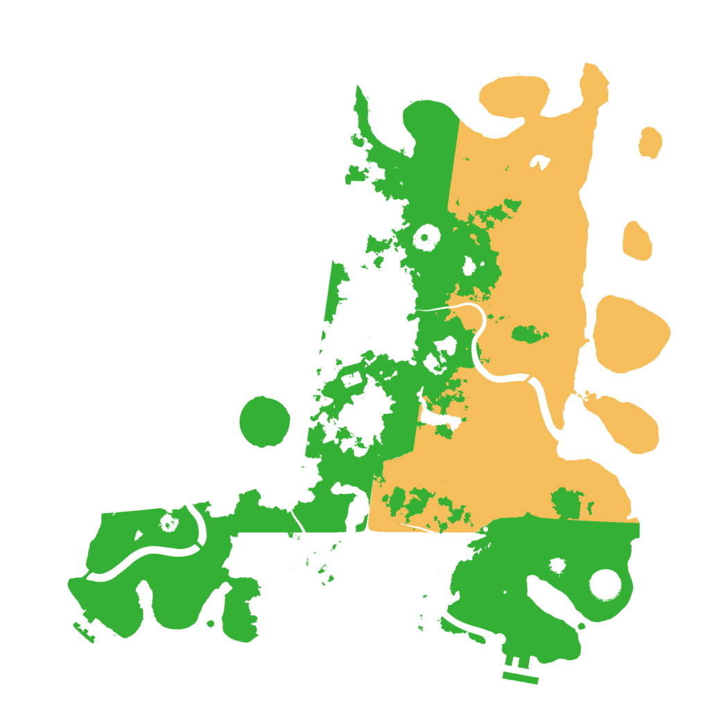 Biome Rust Map: Procedural Map, Size: 4000, Seed: 2026712753