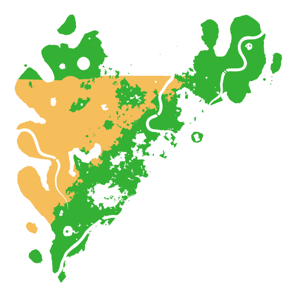 Biome Rust Map: Procedural Map, Size: 4500, Seed: 435465