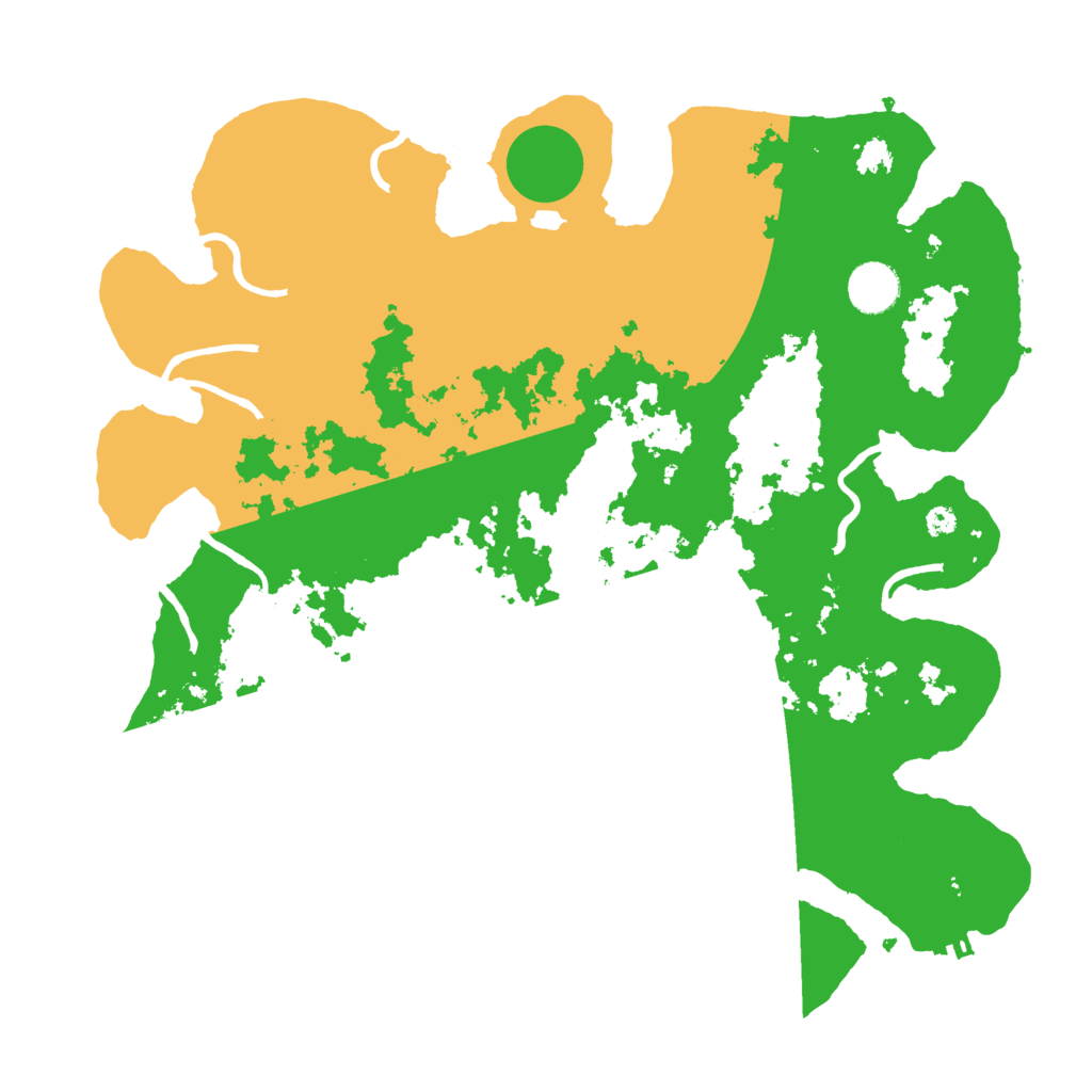 Biome Rust Map: Procedural Map, Size: 3750, Seed: 366403865