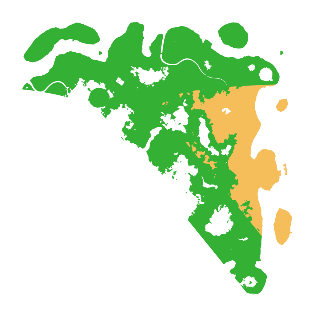 Biome Rust Map: Procedural Map, Size: 4250, Seed: 1232066068