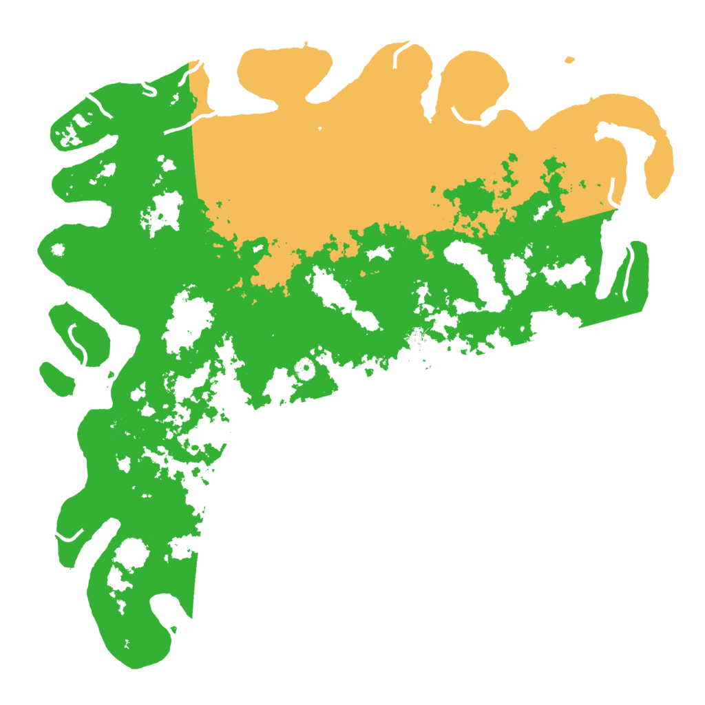 Biome Rust Map: Procedural Map, Size: 5000, Seed: 141