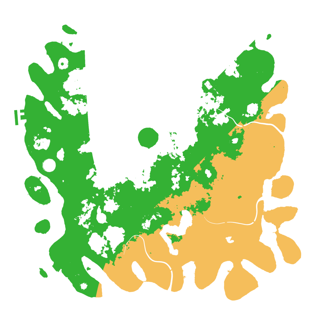 Biome Rust Map: Procedural Map, Size: 4250, Seed: 1355551676