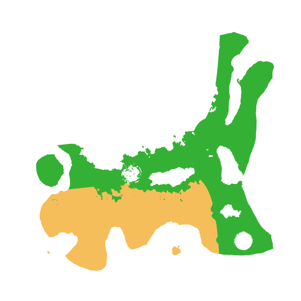 Biome Rust Map: Barren, Size: 3000, Seed: 1675162921