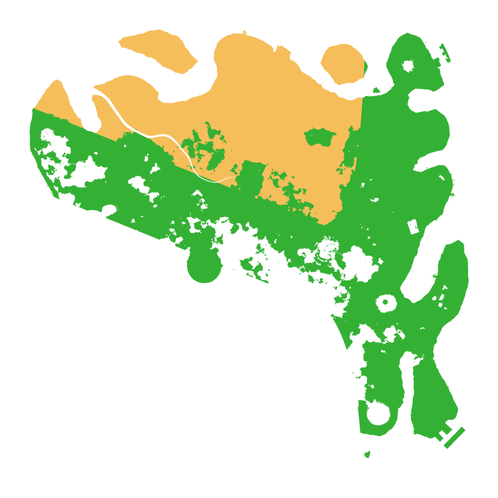 Biome Rust Map: Procedural Map, Size: 3850, Seed: 944436008