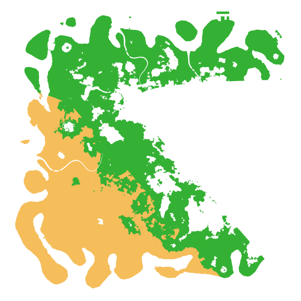 Biome Rust Map: Procedural Map, Size: 4800, Seed: 1419001378