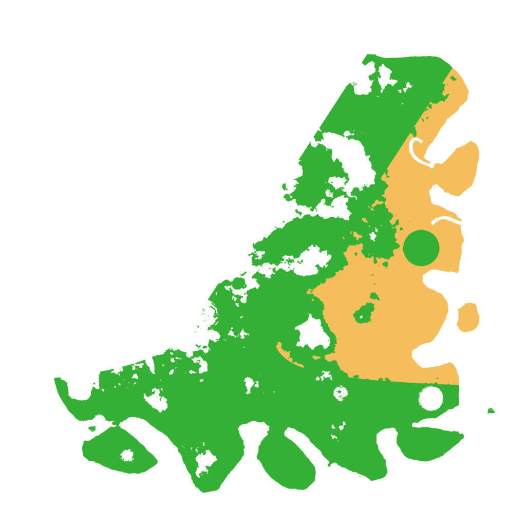 Biome Rust Map: Procedural Map, Size: 3850, Seed: 64443606