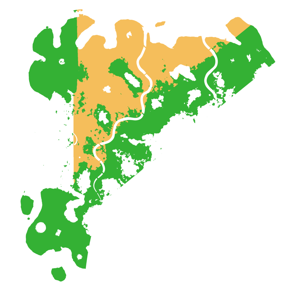 Biome Rust Map: Procedural Map, Size: 5000, Seed: 930238741