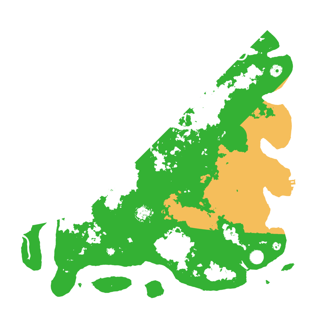 Biome Rust Map: Procedural Map, Size: 4000, Seed: 1391258468