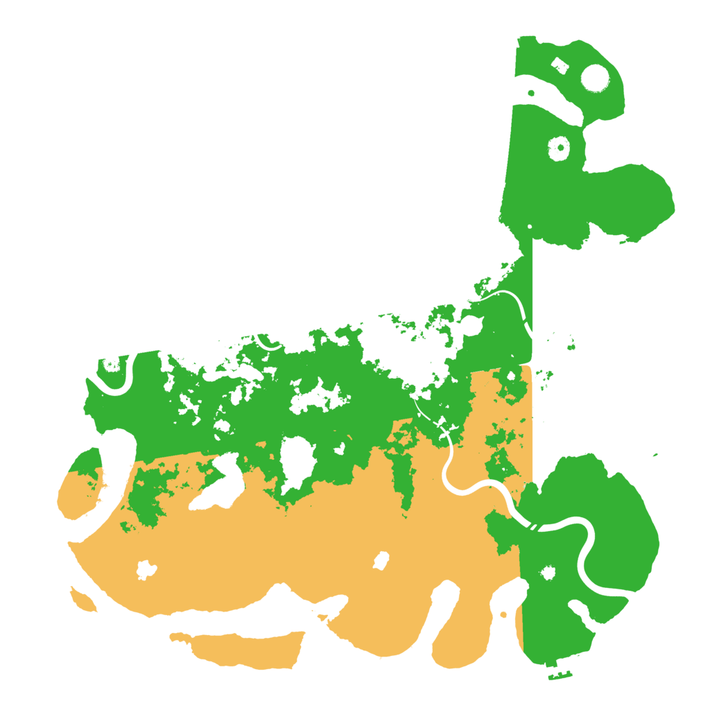 Biome Rust Map: Procedural Map, Size: 4500, Seed: 786061881