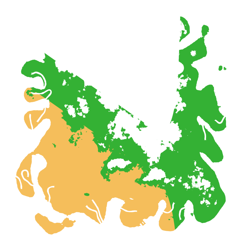 Biome Rust Map: Procedural Map, Size: 4000, Seed: 86085202