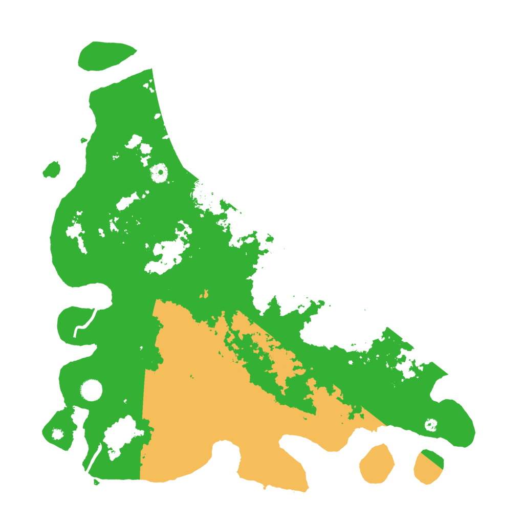 Biome Rust Map: Procedural Map, Size: 4250, Seed: 153496625