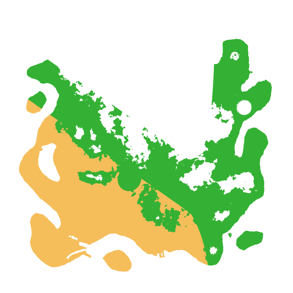 Biome Rust Map: Procedural Map, Size: 3500, Seed: 1718633076