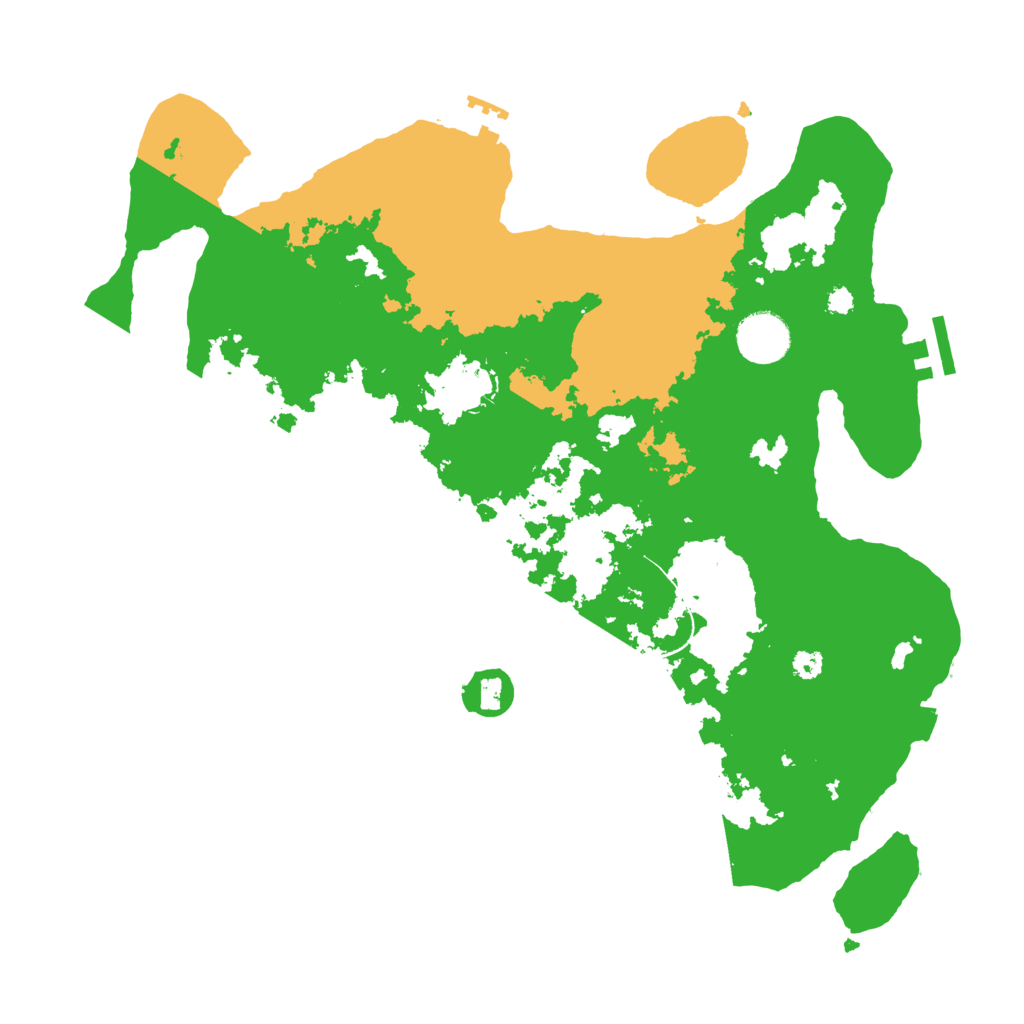Biome Rust Map: Procedural Map, Size: 3500, Seed: 226594341