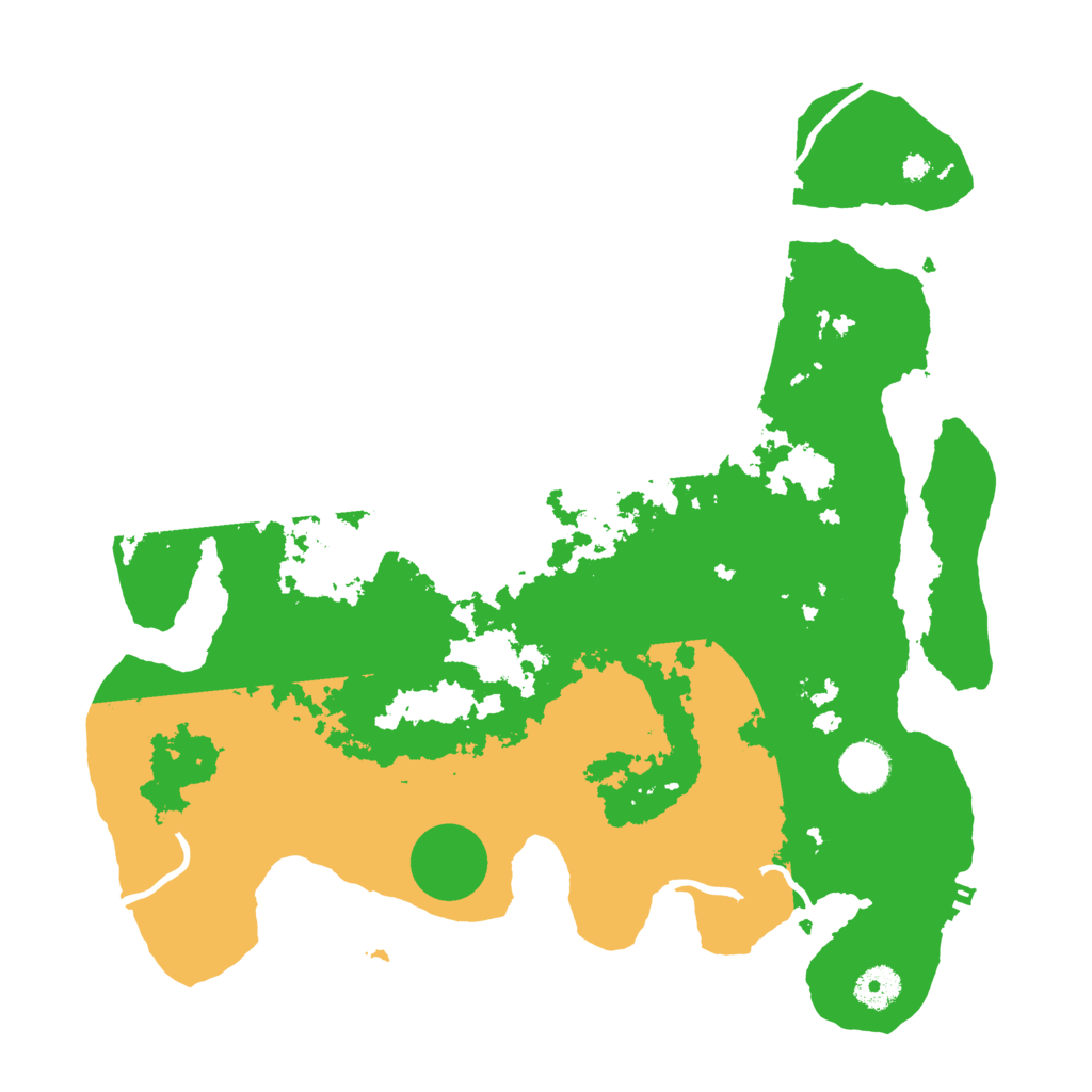 Biome Rust Map: Procedural Map, Size: 3750, Seed: 441862058