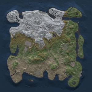 Thumbnail Rust Map: Procedural Map, Size: 3750, Seed: 441862058, 18 Monuments